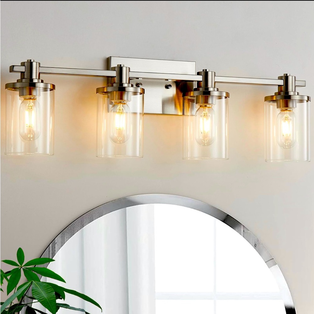 DADUL 4-Light Bathroom Vanity Light